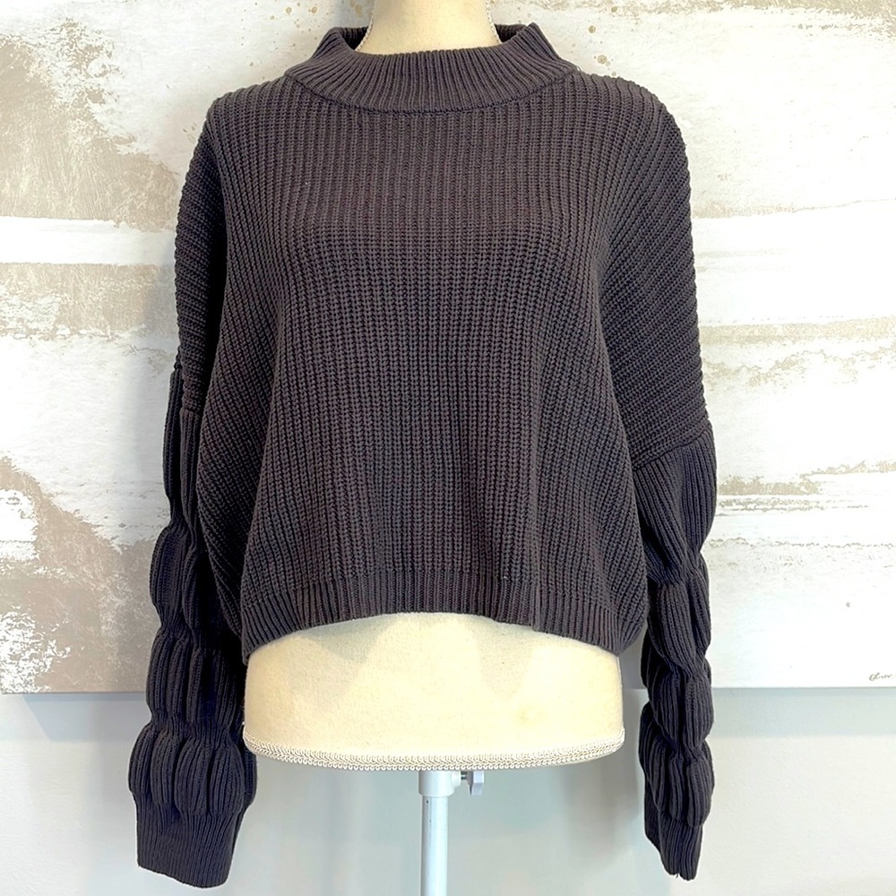 We’re All Pretty Girls Pullover Grey Sweater